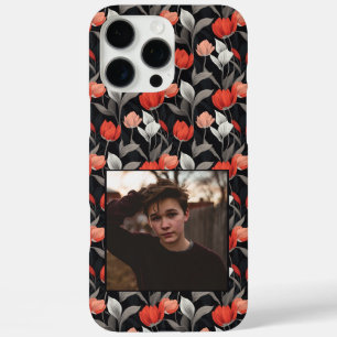 Minimalistic Mother Gift Tulip Custom  iPhone 16 Pro Max Case