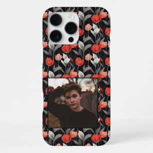 Minimalistic Mother Gift Tulip Custom  iPhone 16 Pro Max Case