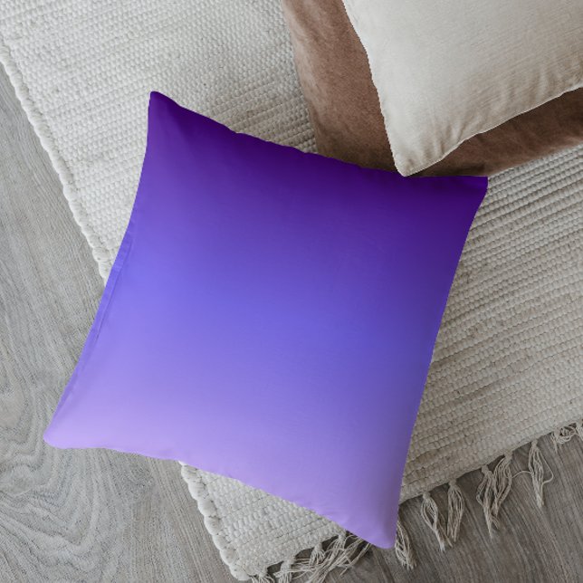 Minimalistic Ombre Galactic Dreams Throw Pillow (Creator Uploaded)