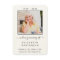 Minimalistic Photo Funeral Prayer Card