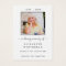 Minimalistic Photo Sympathy Funeral Prayer Card