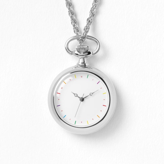 Minimalistic Rainbow Watch (Front)