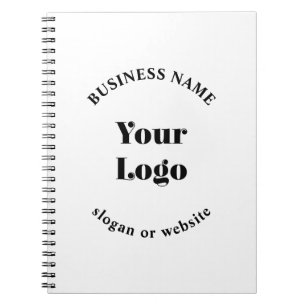 Minimalistic Retro-Modern Template for Your Logo Notebook