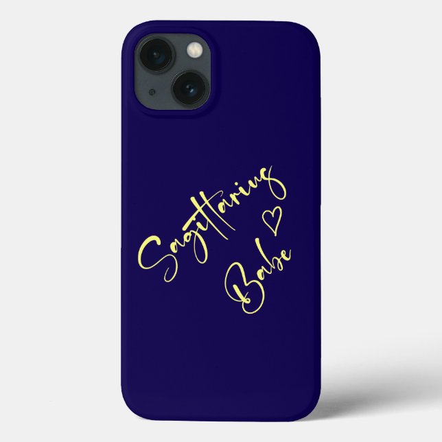 Minimalistic Sagittarius design Case-Mate iPhone Case (Back)