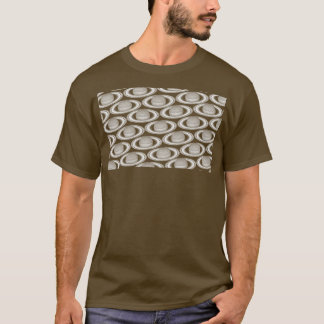 Minimalistic Saturnal Glitch Pattern aka Invasion T-Shirt