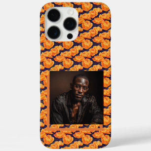 Minimalistic Surprise Birthday Peonies Custom iPhone 16 Pro Max Case