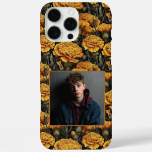 Minimalistic Teacher Appreciation Gift Carnation C iPhone 16 Pro Max Case