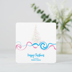 Minimalistic trans Christmas