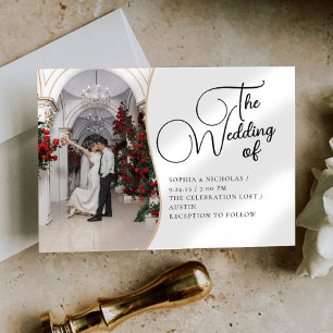 Minimalistic Wedding Invitation