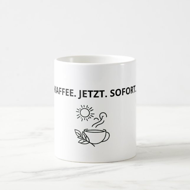 Minimalistische Kaffee-Tasse Coffee Mug (Center)