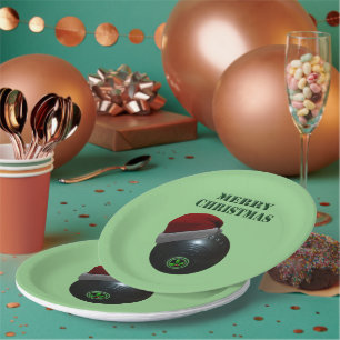 Minimalists Bowls Merry Christmas, Paper Plate
