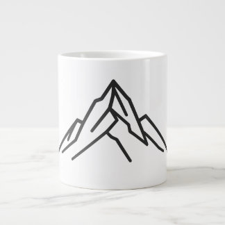 Minime Alpine Mountain Line Art Mug