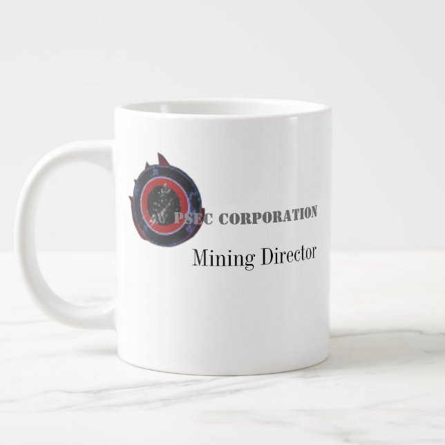 Mining Director Specialty Mug (Left)