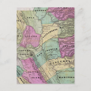 Mining District of California Postcard