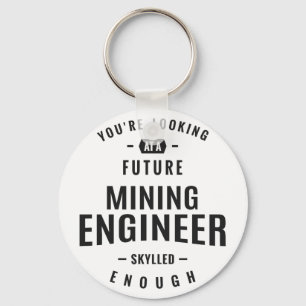 Mining Engineer Keychain
