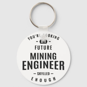 Mining Engineer Keychain