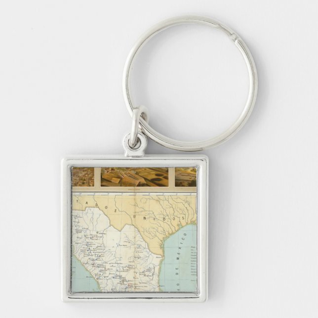 Mining in Mexico Keychain (Front)
