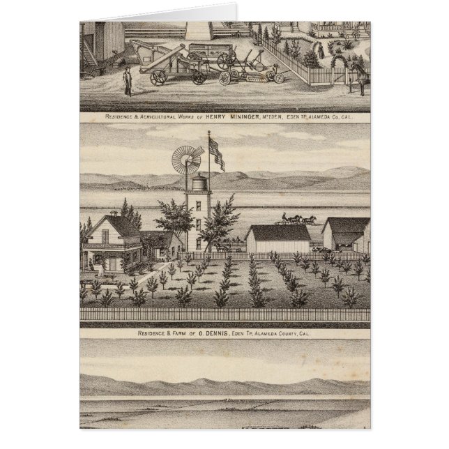 Mininger, Dennis & Hauschildt residences (Front)