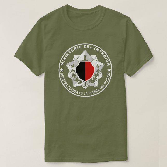 MININT Cuba T-Shirt (Design Front)
