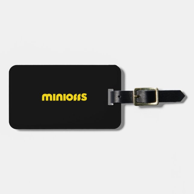 MINIOFFS LUGGAGE TAG (Front Horizontal)