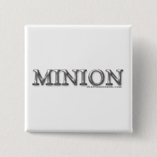 Minion 2 Inch Square Button