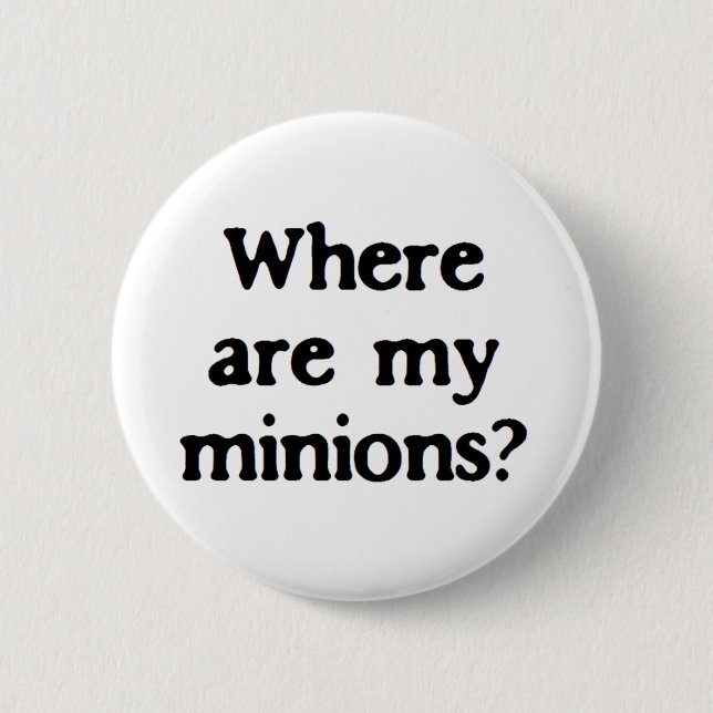 Minions 2 Inch Round Button (Front)