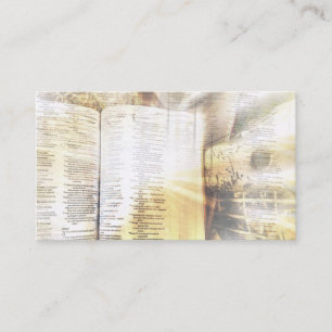 Minister Pastor Reverend Business Cards