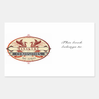 Ministry of Curiosities Bookplate Sticker