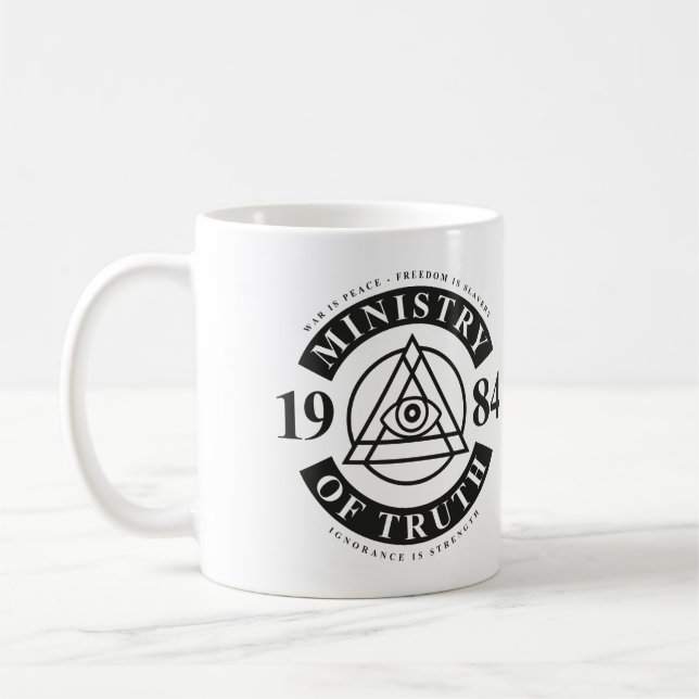 Ministry Of Truth Coffee Mug (Left)