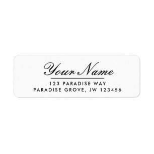 Ministry Supplies   JW Address Labels