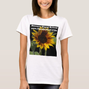 Minisunflowerlargereversed2, Rittners Floral Sc... T-Shirt