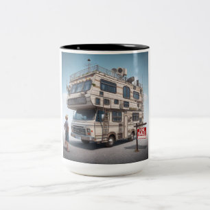 Minivan Camper Comedy Mug - Sip and Smile!