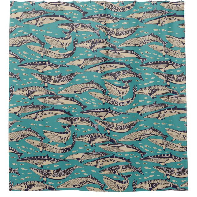 minke whales blue (Front)