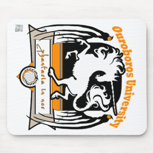 MinkMode Mousepad: Ouroboros University Mouse Pad