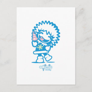 Minky Postcard