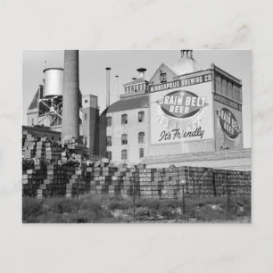 Minneapolis Brewery, 1930s Postcard
