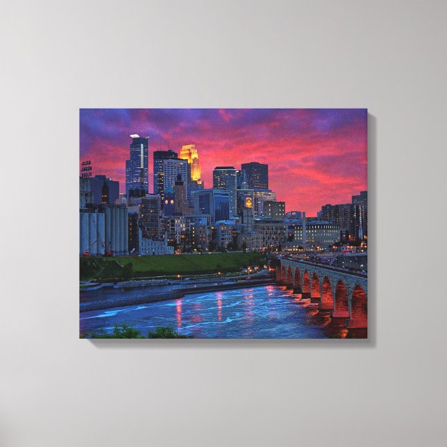 Minneapolis Eye Candy Canvas Print (Front)