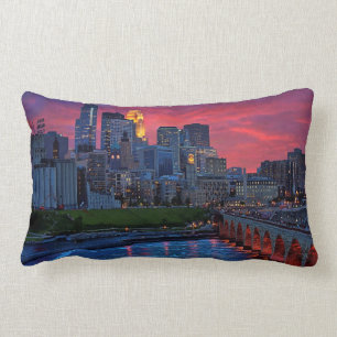 Minneapolis Eye Candy Lumbar Pillow