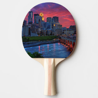 Minneapolis Eye Candy Ping Pong Paddle
