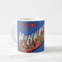 Minneapolis Greetings Postcard Mug