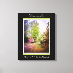 Minneapolis Midtown Greenway Canvas Print