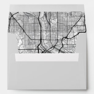 Minneapolis, Minnesota City Map Envelope