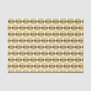 Minneapolis Minnesota Jucy Juicy Lucy Cheeseburger Tissue Paper