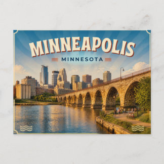 Minneapolis Minnesota Postcard