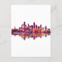Minneapolis Minnesota Skyline