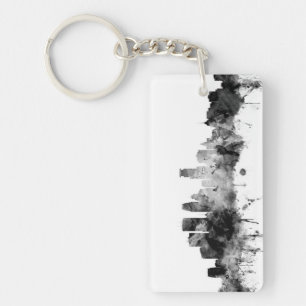 Minneapolis Minnesota Skyline Keychain
