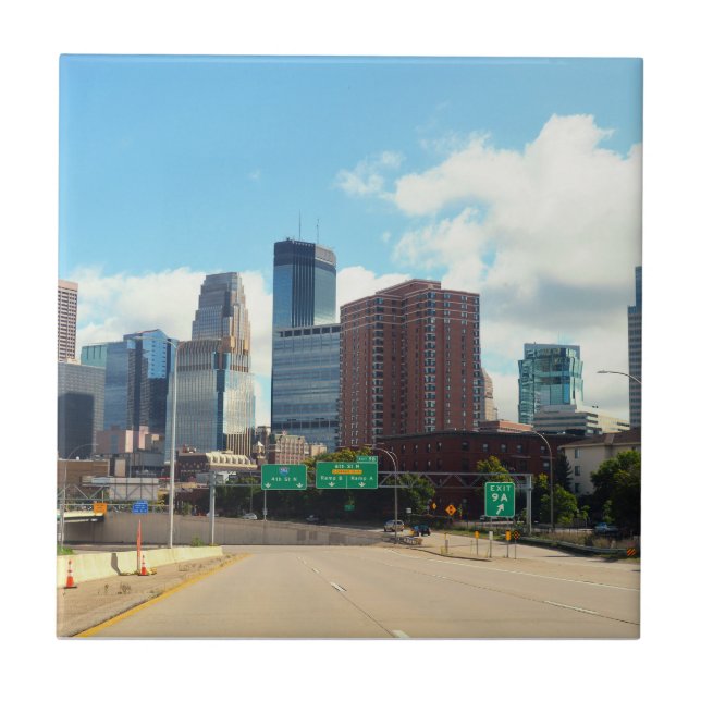 Minneapolis Minnesota  Tile (Front)