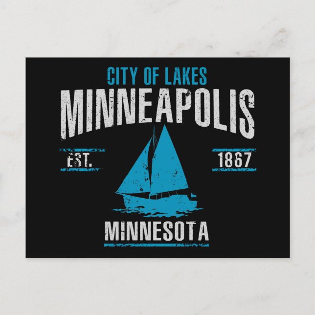 Minneapolis Postcard (Front)