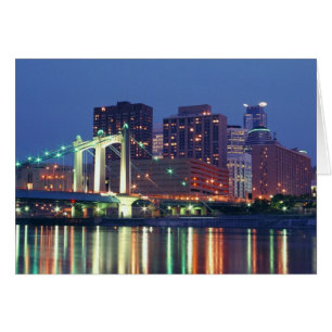 Minneapolis Skyline at night