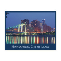 Minneapolis Skyline at night